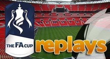 fa cup replays results